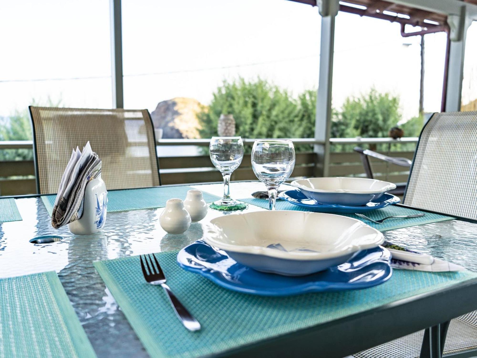 Villa Shades Of Blue Kaloi Limenes Exterior foto